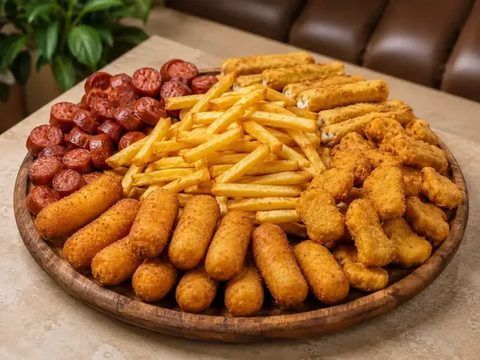 4 Kişilik Oyun Tabağı