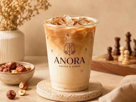 Iced Hazelnut Latte
