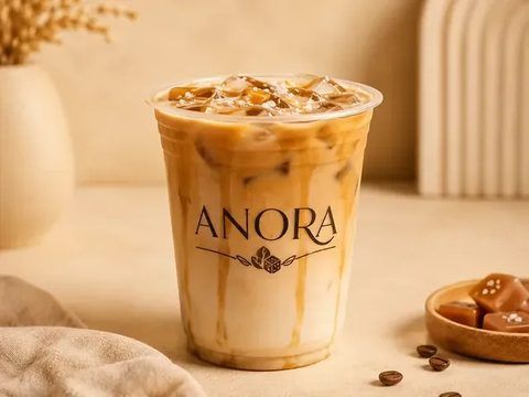 Iced Salted Caramel Latte